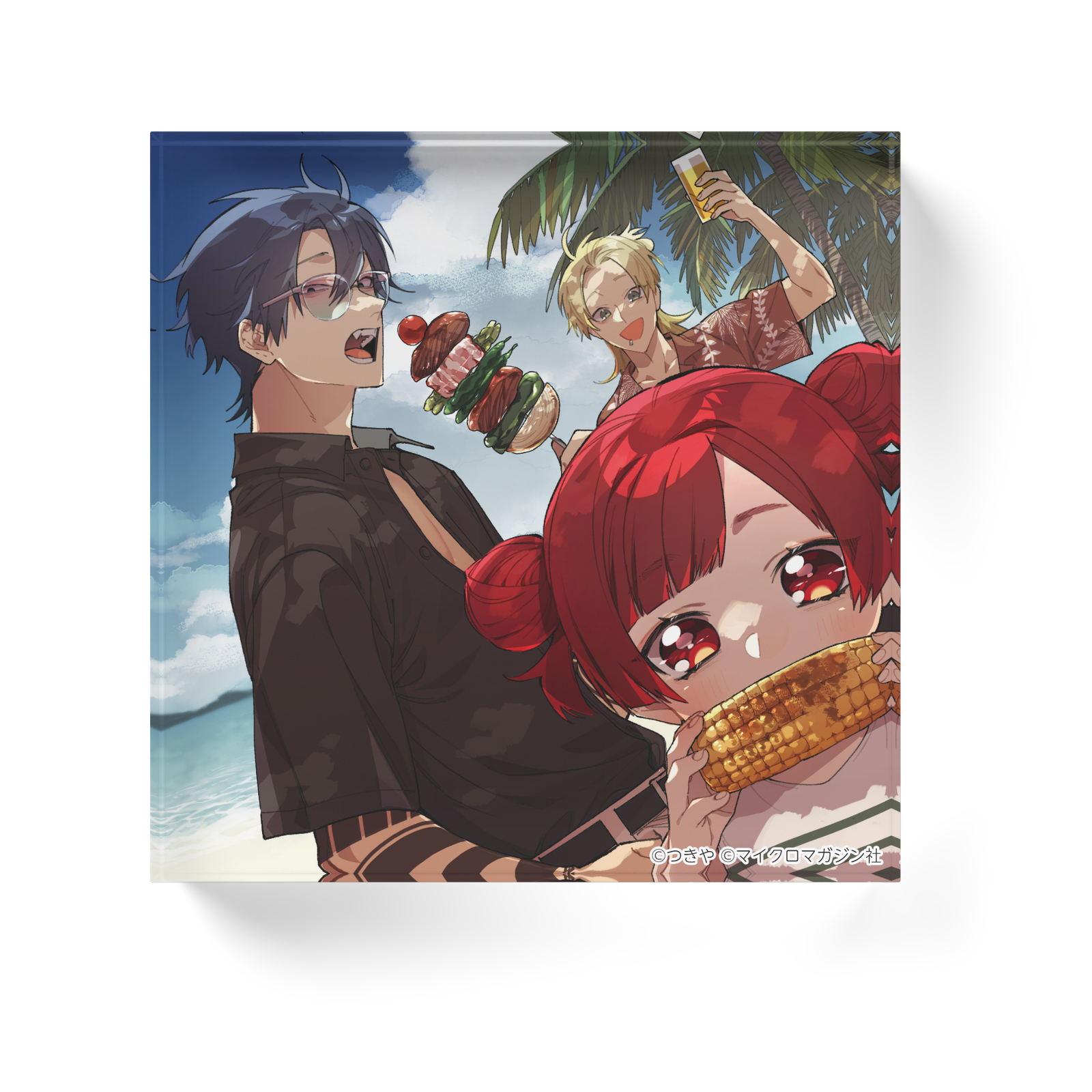 アクリルブロック　組長娘と世話係　/ 価格：4,720円