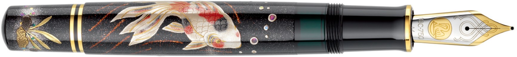 限定蒔絵万年筆「金魚（Goldfish）」