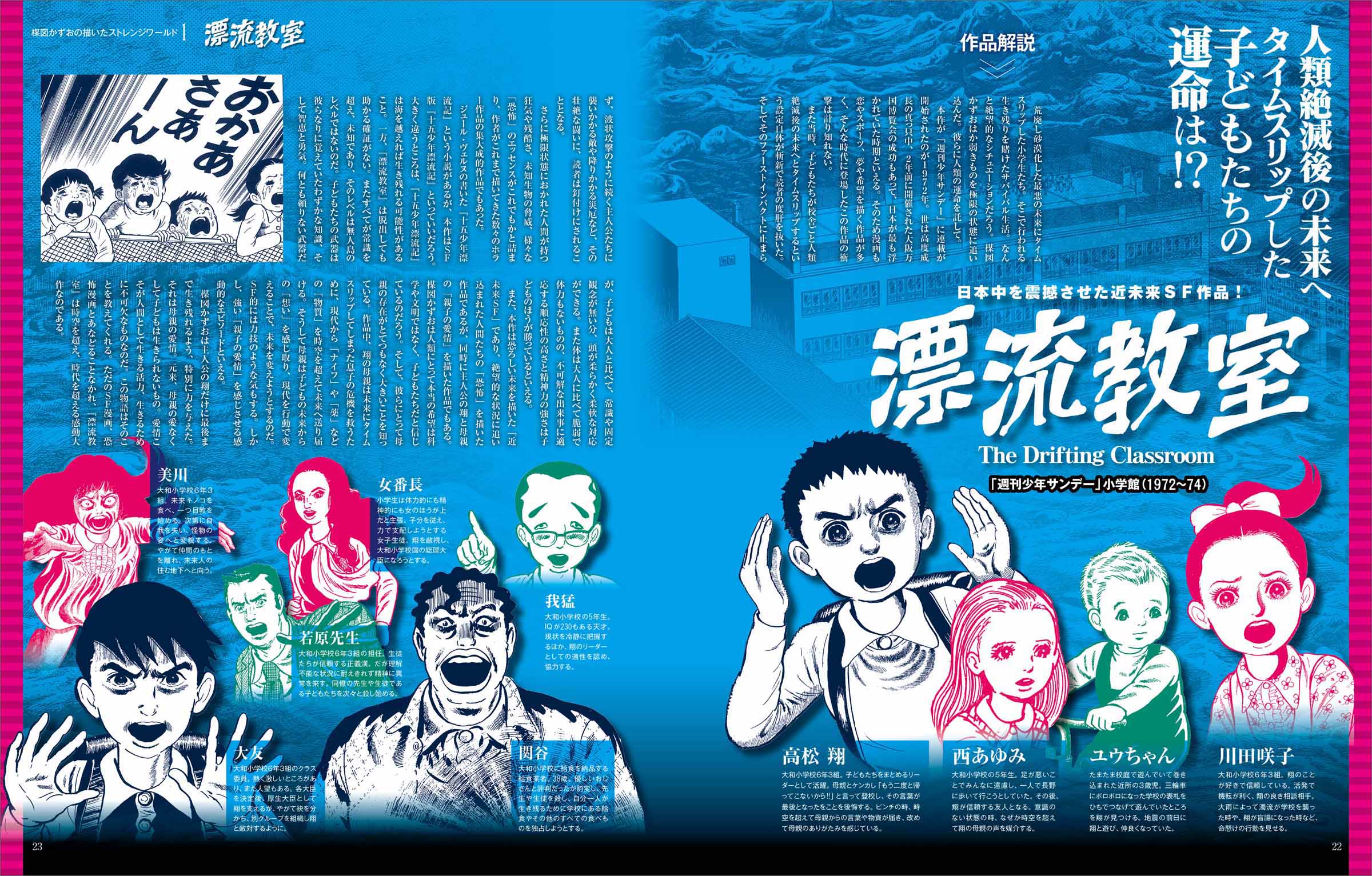 日本中を震撼させた近未来SF作品!　漂流教室