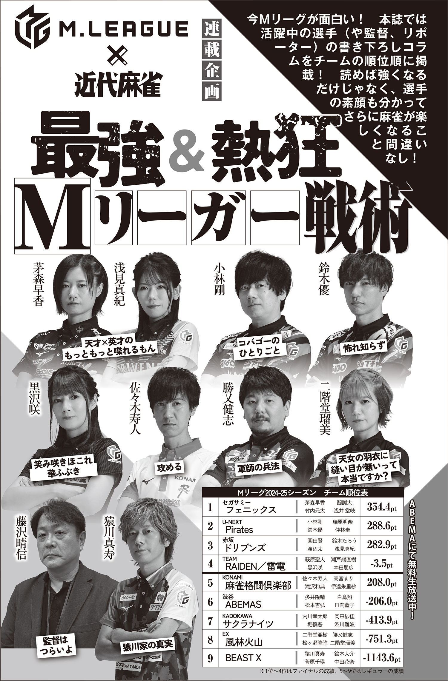 Mリーガー戦術