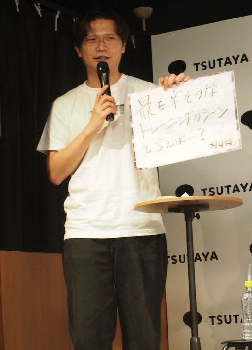 「最も辛そうなトレーニングのシーンと言えば……？」