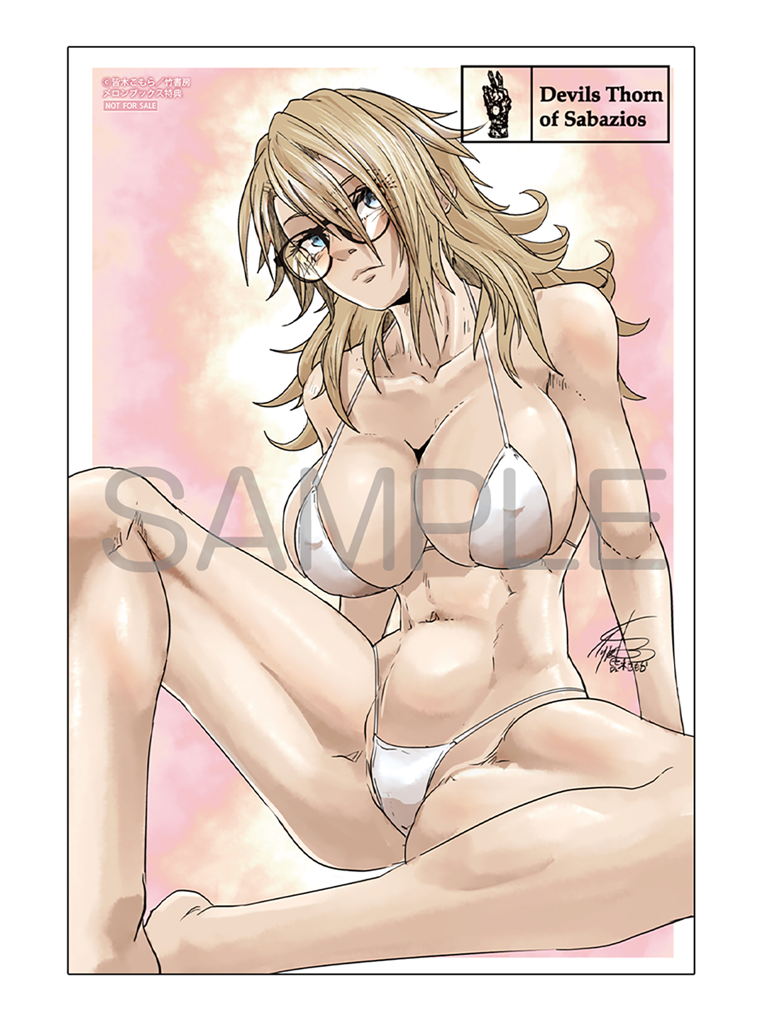 描き下ろしイラスト入り4Pブックレット