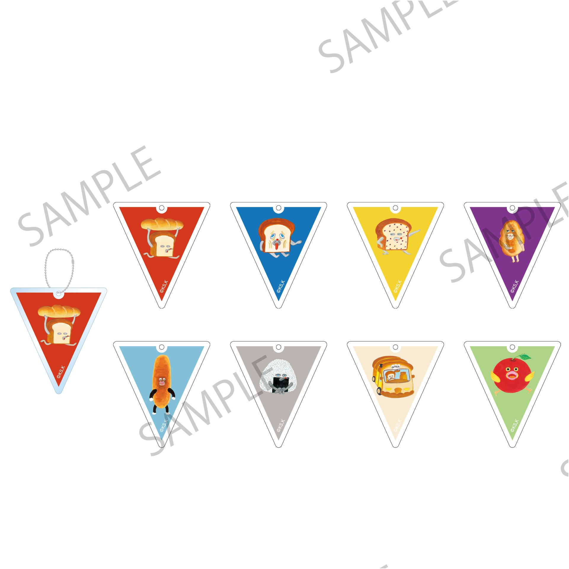 ガーランドコレクション（8種／ランダム）660円