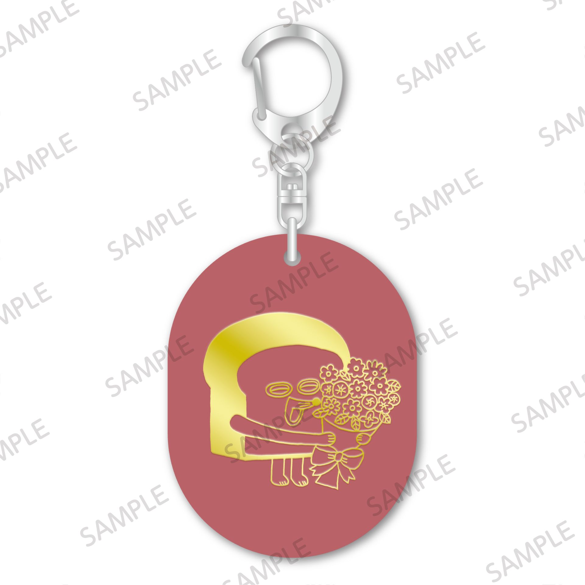 アクリルキーホルダー（ピンク）880円