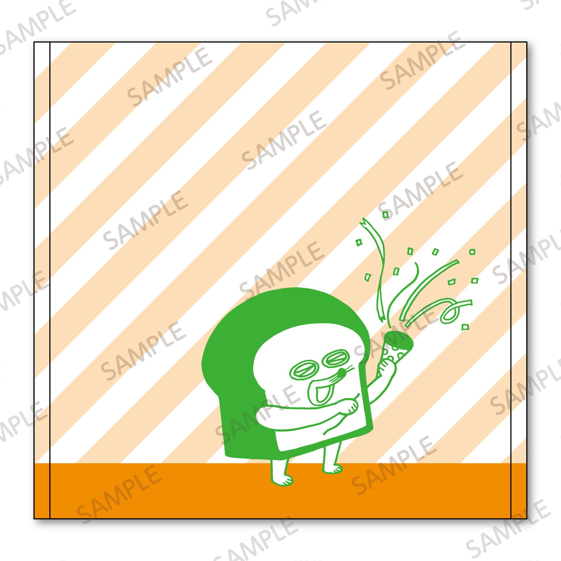 ミニタオル（オレンジ）1,430円