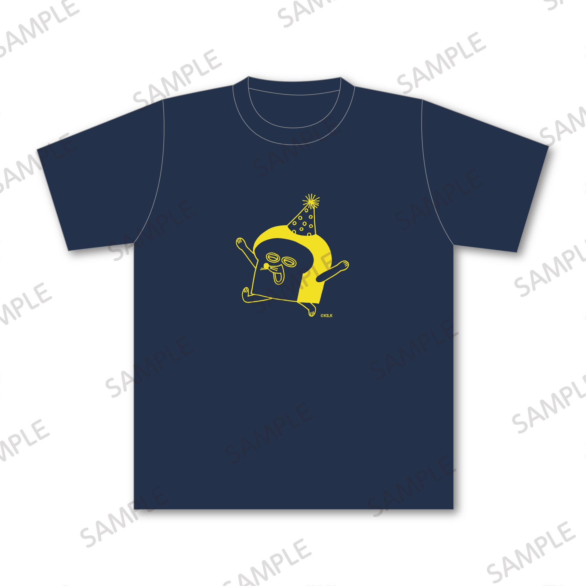 Tシャツ（ネイビー）S/M/L 各3,850円