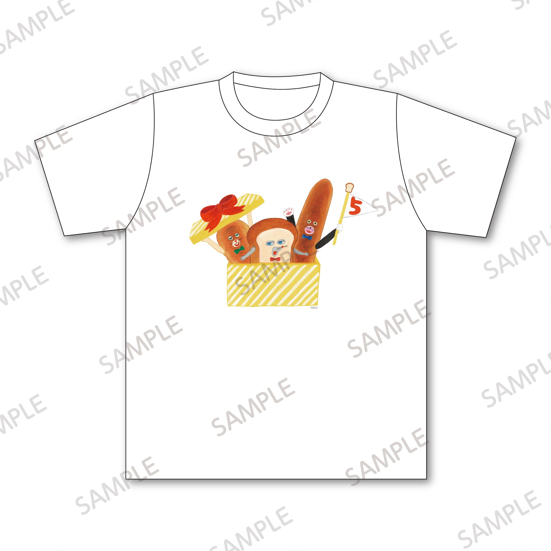 Tシャツ S/M/L 各3,850円