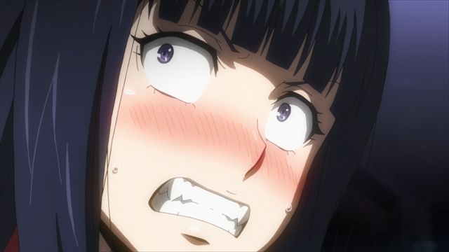 想定外の事態に赤面する陽湖