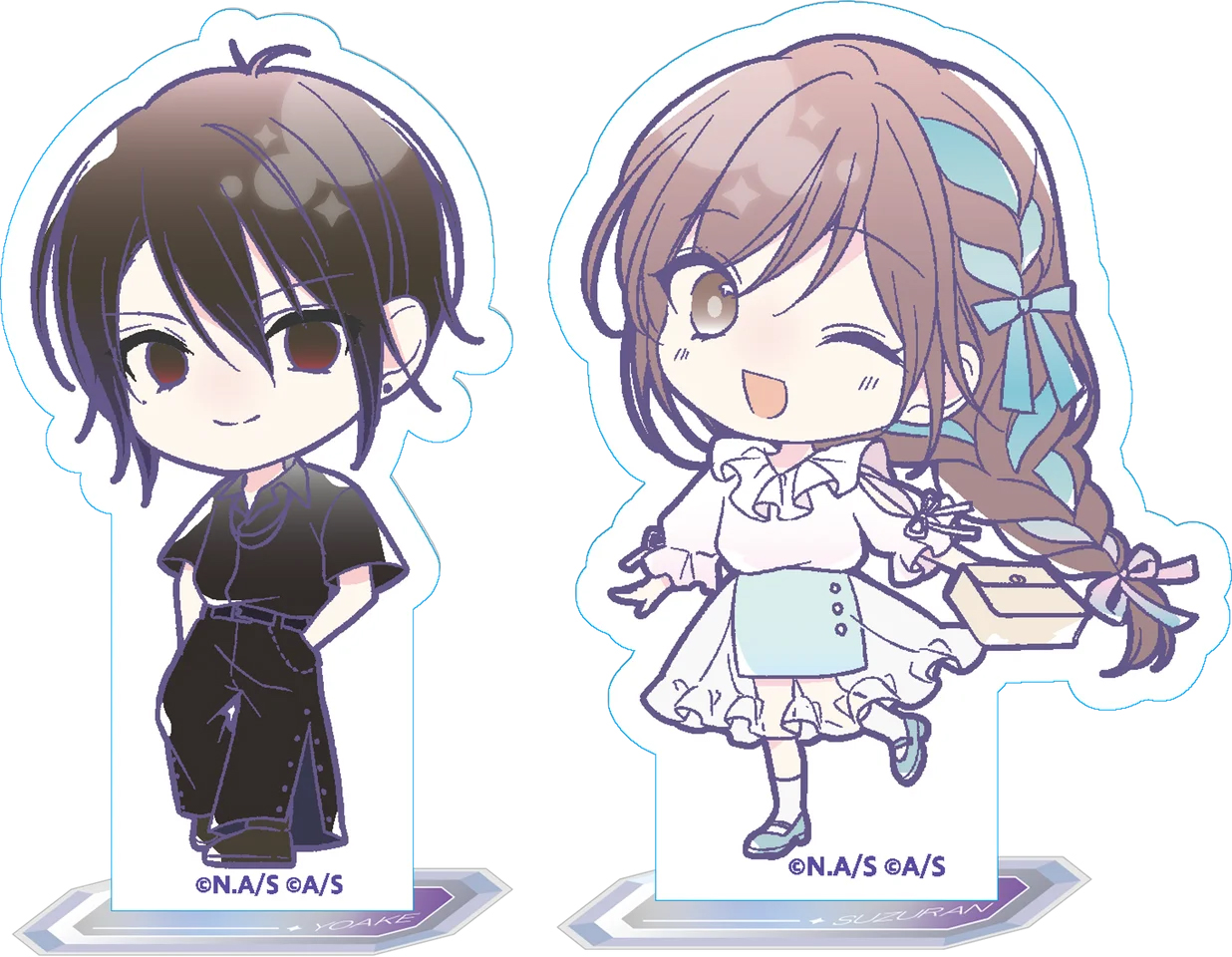 ミニアクリルスタンド「絶世の悪女は魔王子さまに寵愛される」（朝香のりこ氏/原案：＊あいら＊氏）