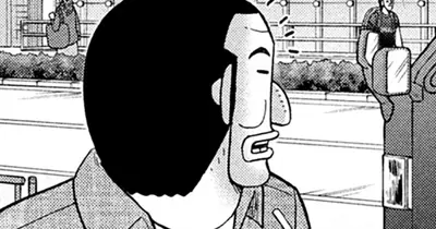 <a href="https://yanmaga.jp/viewer/comics/%EF%BC%91%E6%97%A5%E5%A4%96%E5%87%BA%E9%8C%B2%E3%83%8F%E3%83%B3%E3%83%81%E3%83%A7%E3%82%A6/b3467b11ac60a3768735bec2692dd639?cid=06A0000000000841051H" class="n" target="_blank">第163話「破面」のページ</a>