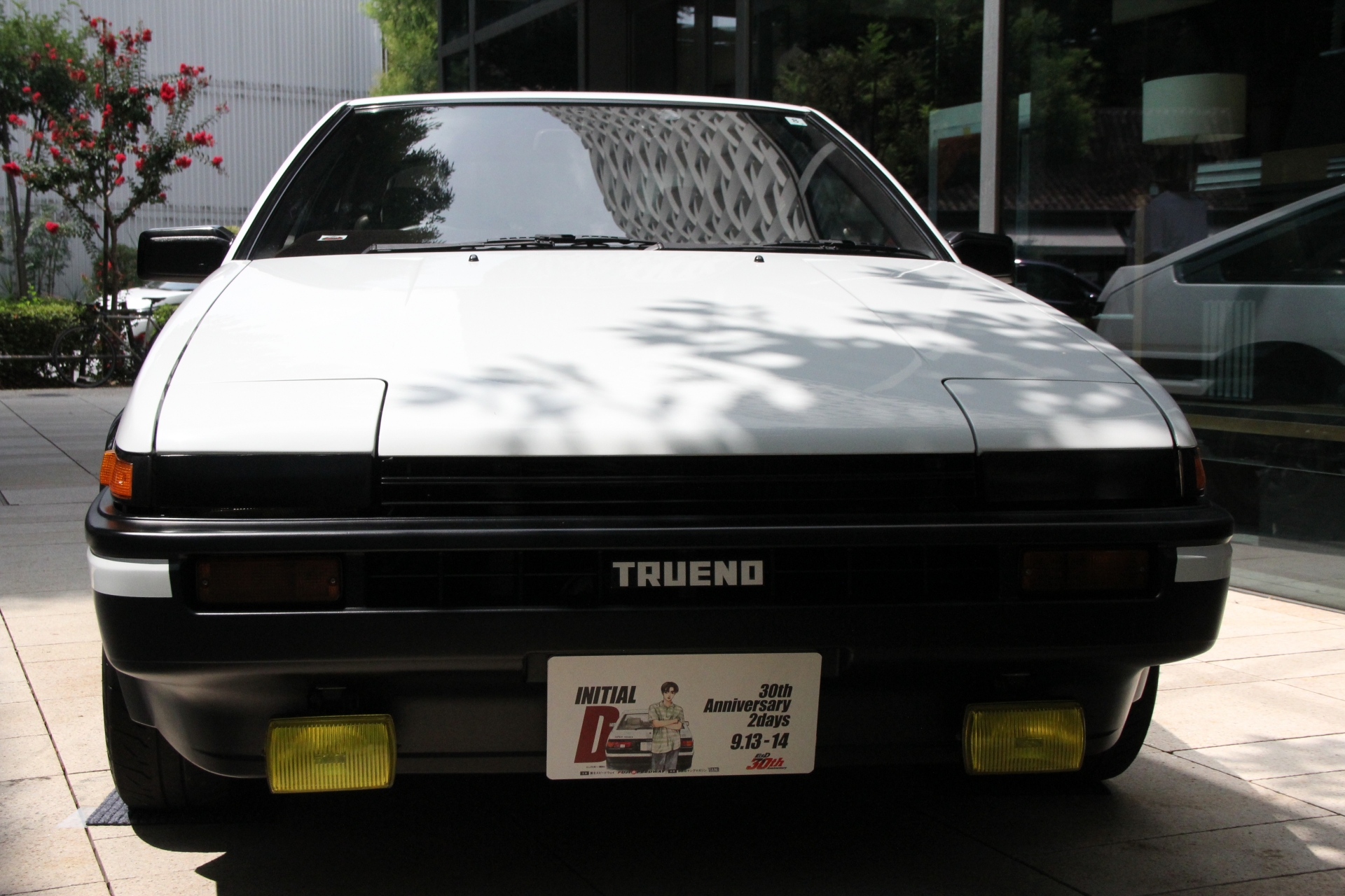 ライト部分。藤原拓海が、対戦でブラインド・アタックを仕掛ける際に注目を集める場所だ