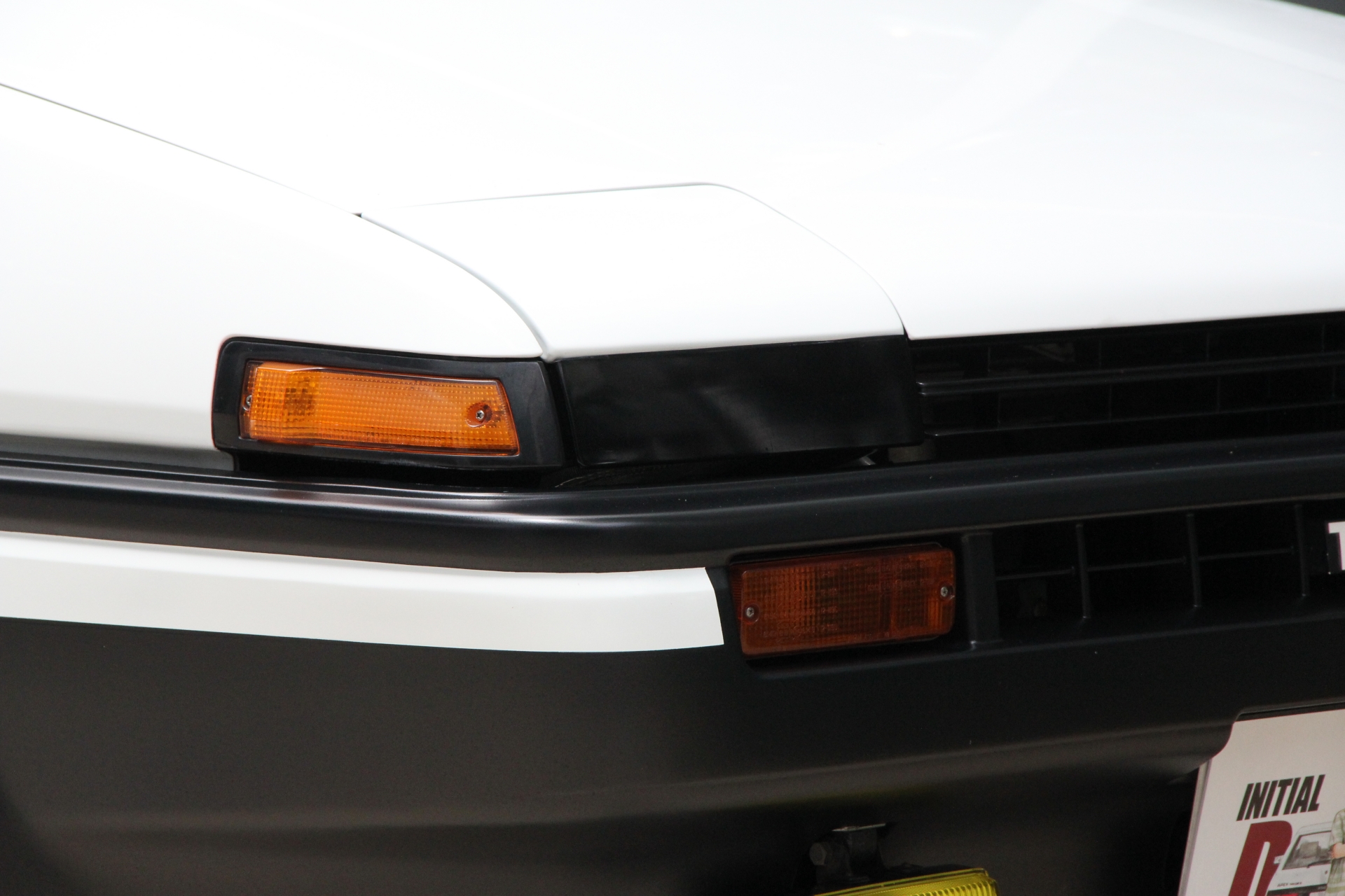 ライト部分。藤原拓海が、対戦でブラインド・アタックを仕掛ける際に注目を集める場所だ