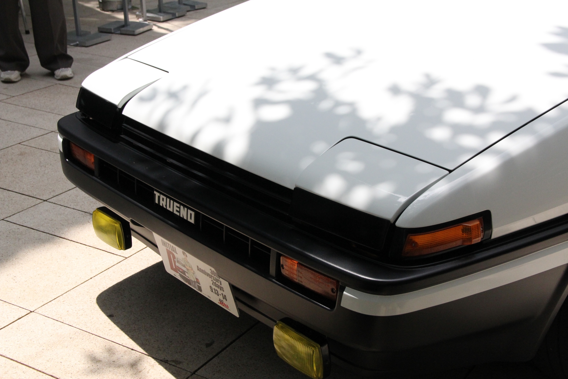 ライト部分。藤原拓海が、対戦でブラインド・アタックを仕掛ける際に注目を集める場所だ