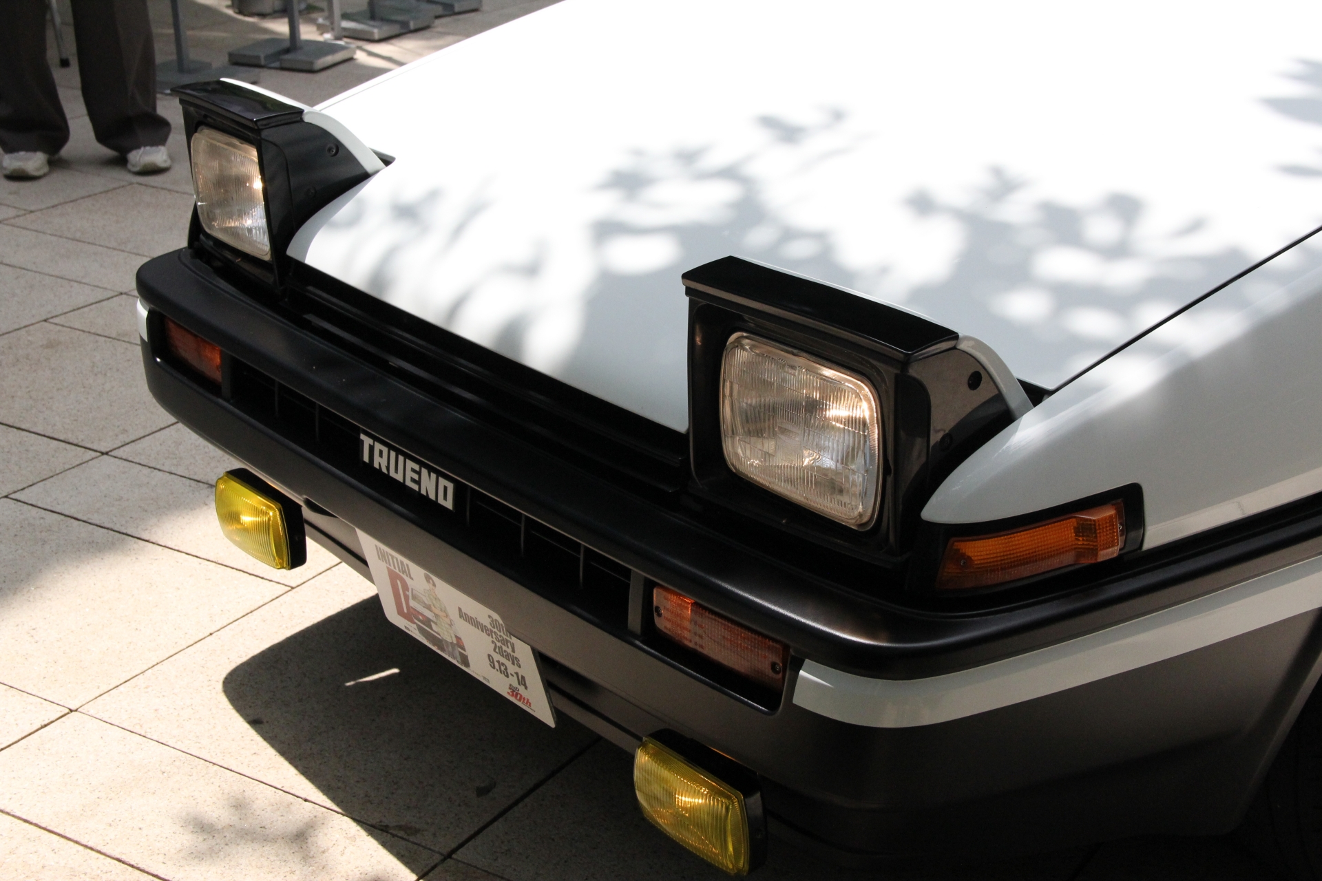 ライト部分。藤原拓海が、対戦でブラインド・アタックを仕掛ける際に注目を集める場所だ