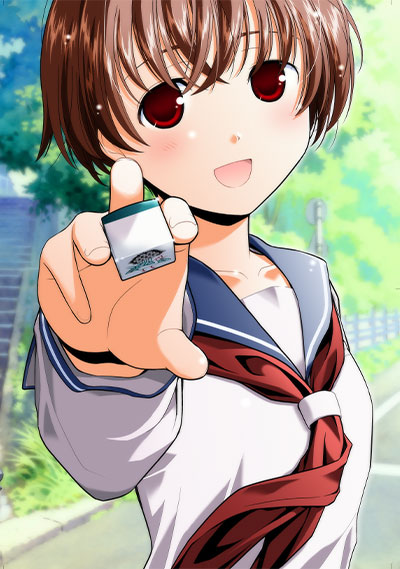 宮永咲[画像はヤングガンガンの「咲-Saki-」作品ページ（<a href="https://magazine.jp.square-enix.com/yg/introduction/saki/" class="n" target="_blank">https://magazine.jp.square-enix.com/yg/introduction/saki/</a>）より]