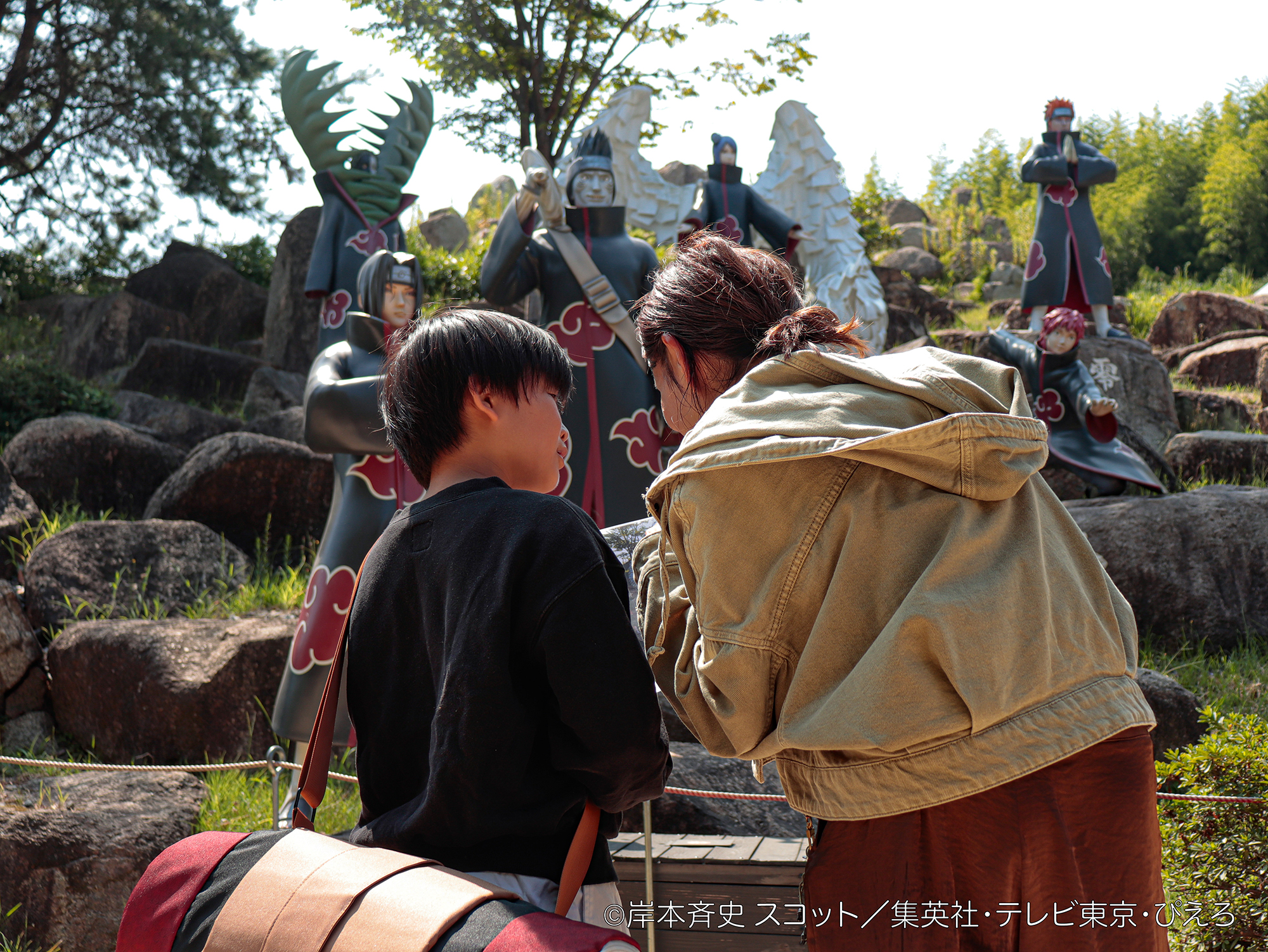 大好きなキャラクターたちと記念写真も！