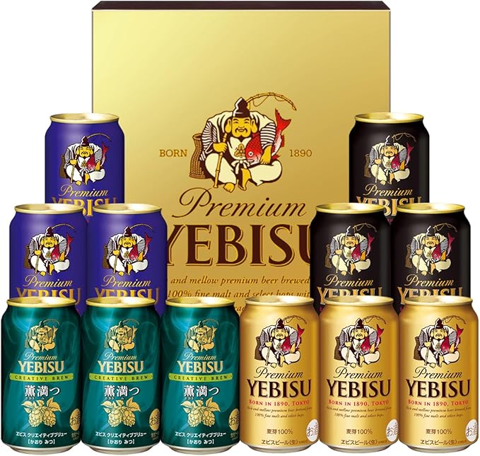 サッポロ ヱビス 4種12本 飲み比べ クリエイティブブリュー ギフトセット