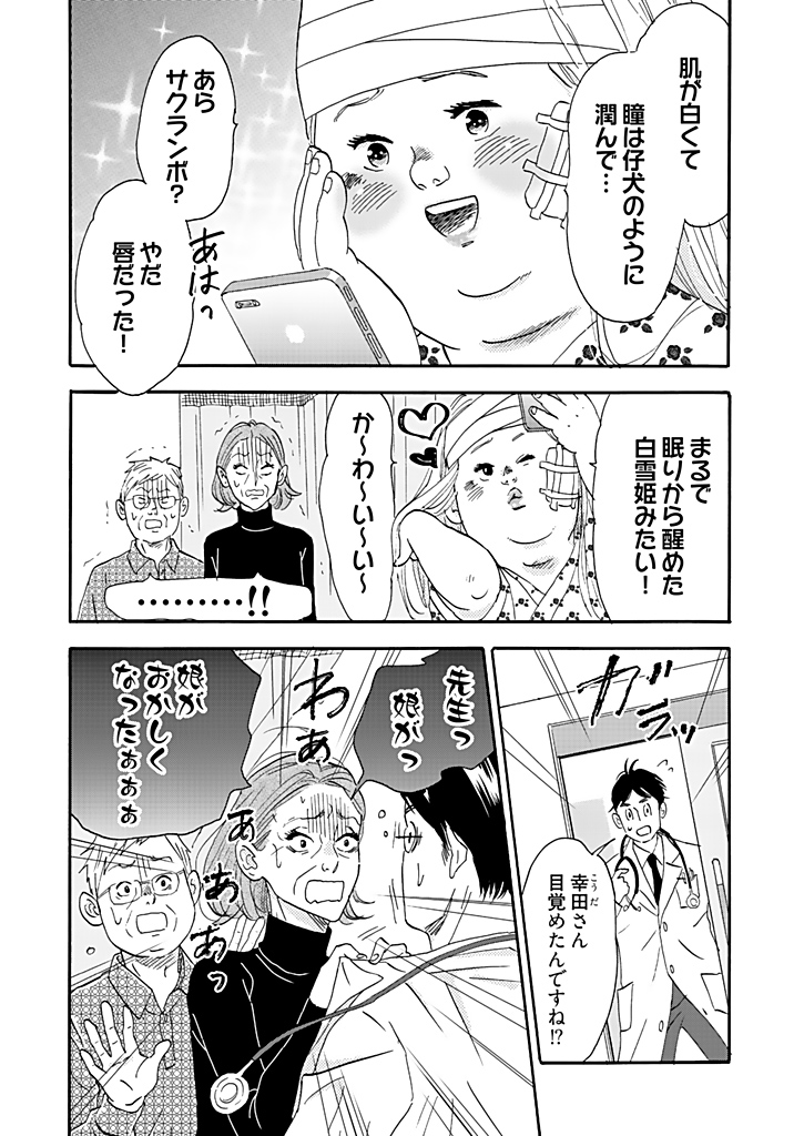 大事故をきっかけに記憶喪失になり、自己評価と性格が180度変わった夢子