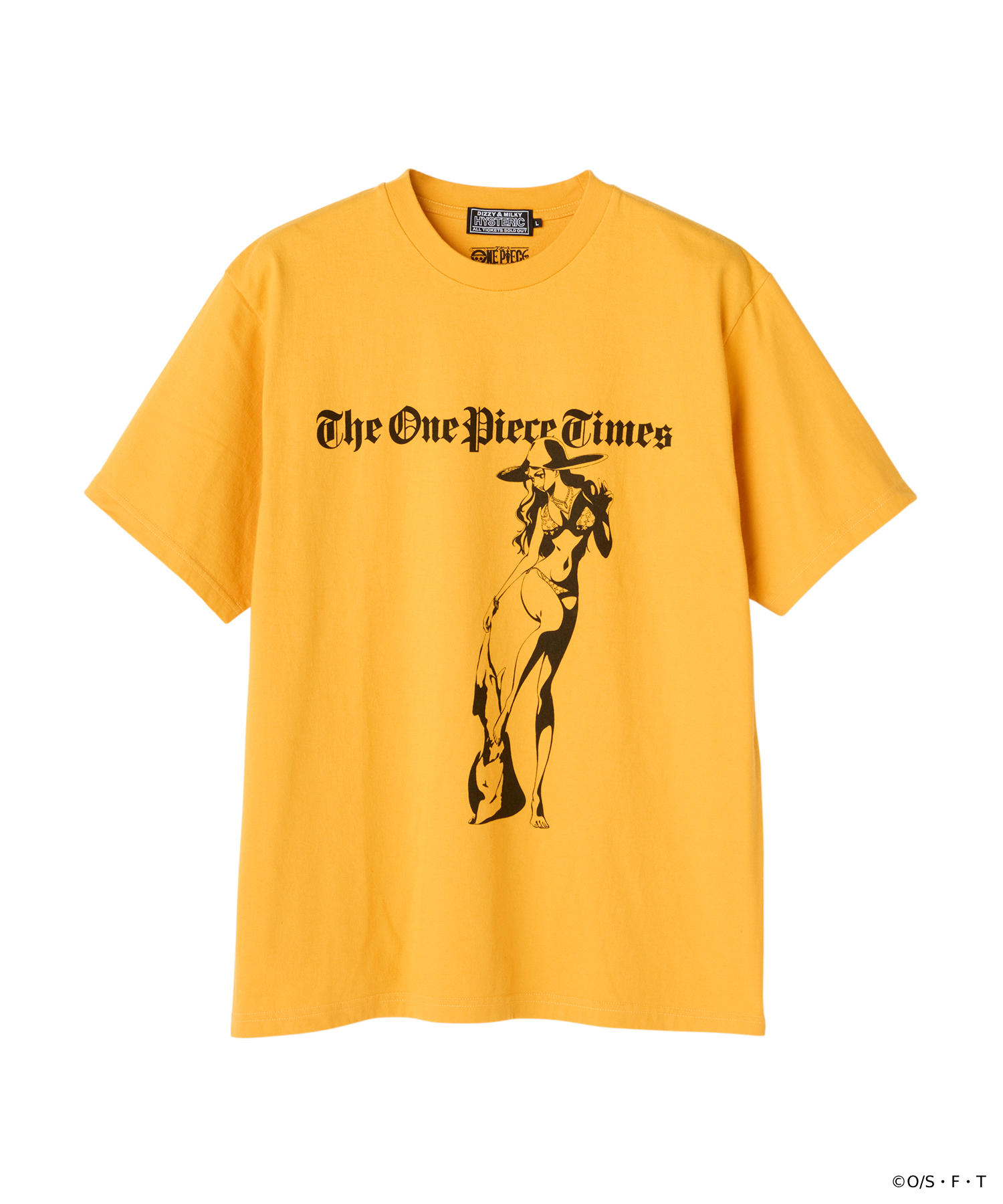 ONE PIECE×HYSTERIC GLAMOUR / NICO ROBIN TIMES Tシャツ（3色展開）：14,300円