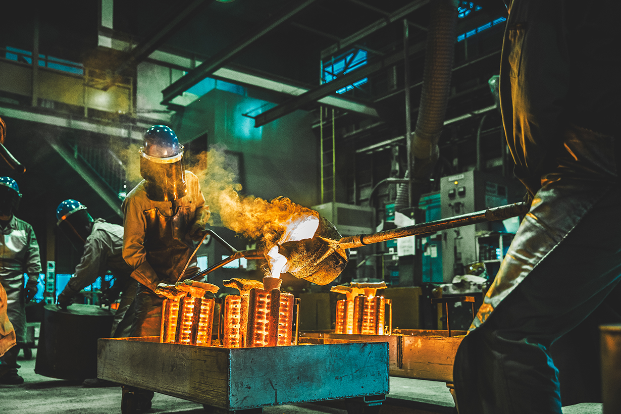 職人による手作り