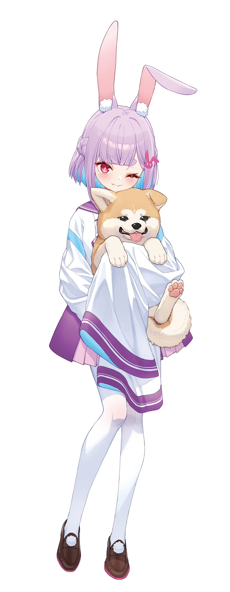 (C)来栖夏芽 (C)ANYCOLOR, Inc. イラスト：泉彩