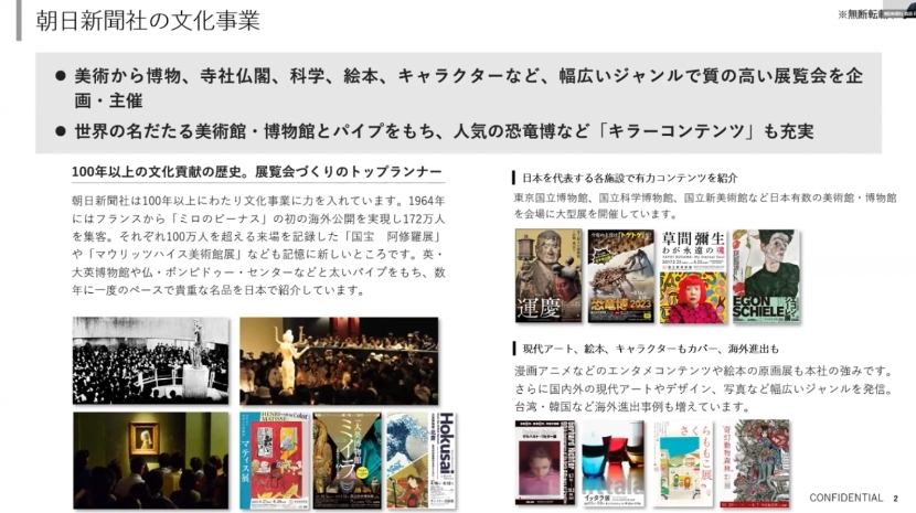 朝日新聞社の取り組み