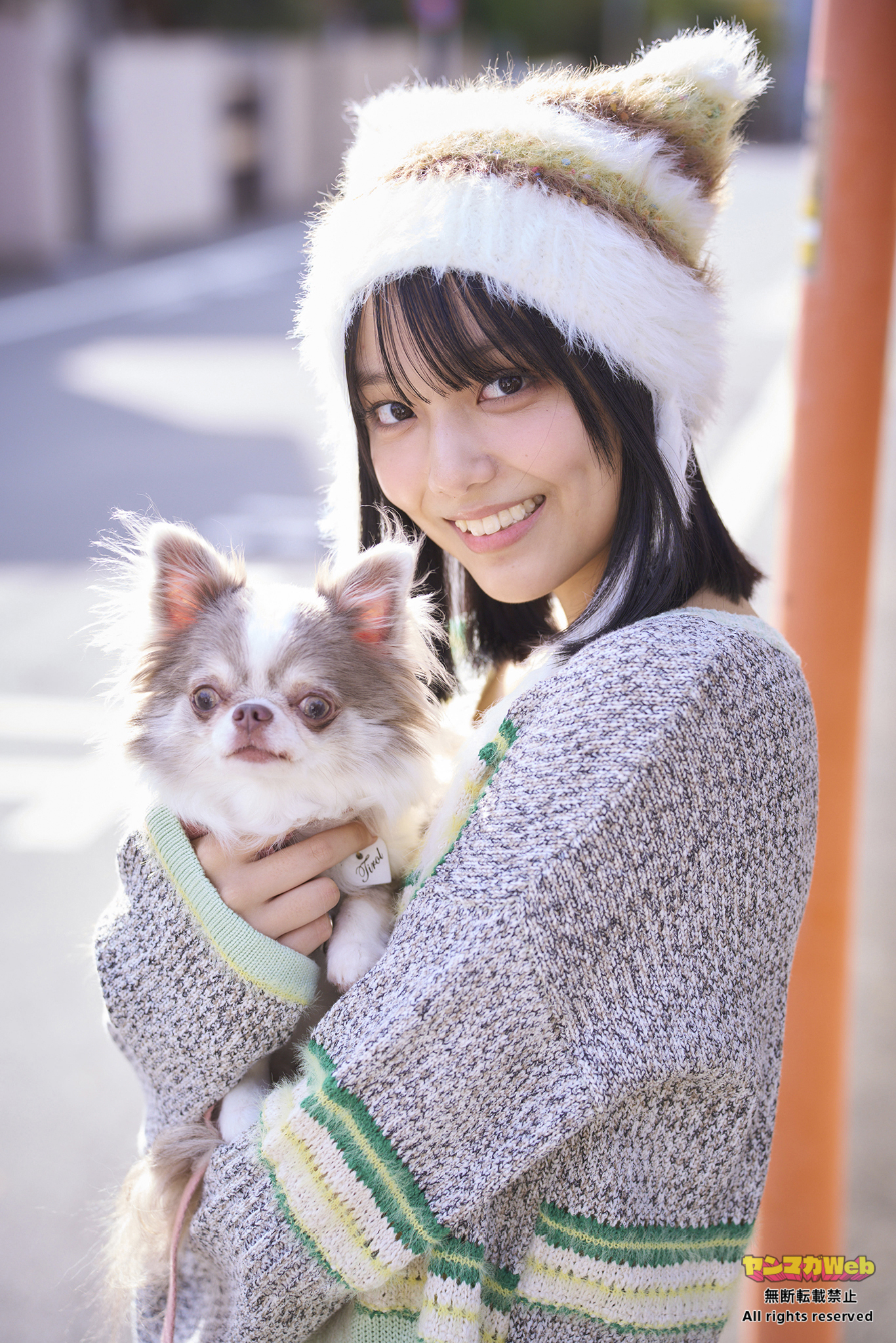 「ミスマガのアソビバ！ふわもこGIRL♡」より江下晏梨さん