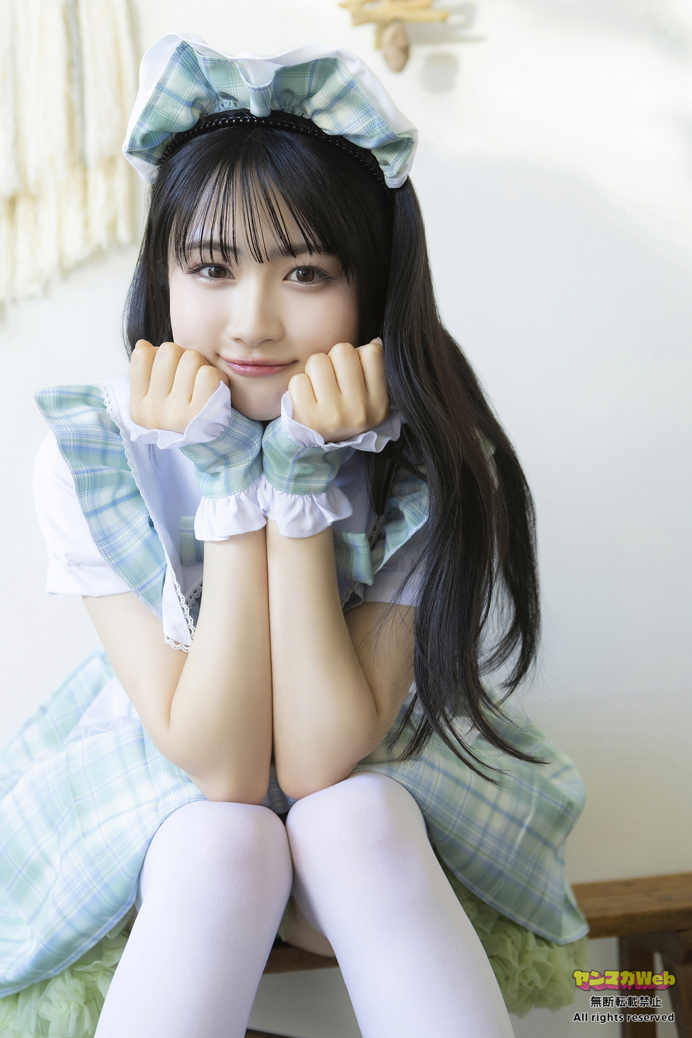 「ミスマガのアソビバ！もしミスマガがメイドだったら! 2025」より晴こころさん