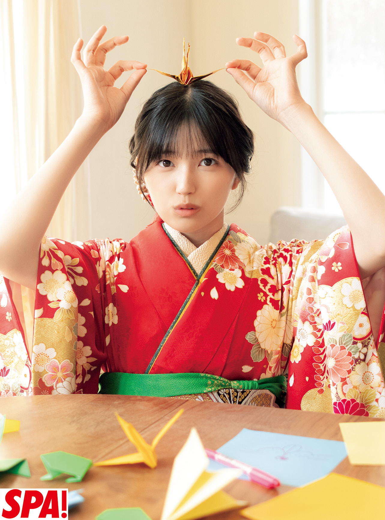 撮影／鈴木ゴータ ヘアメイク／佐藤友梨 スタイリング・着付け／角藤智美