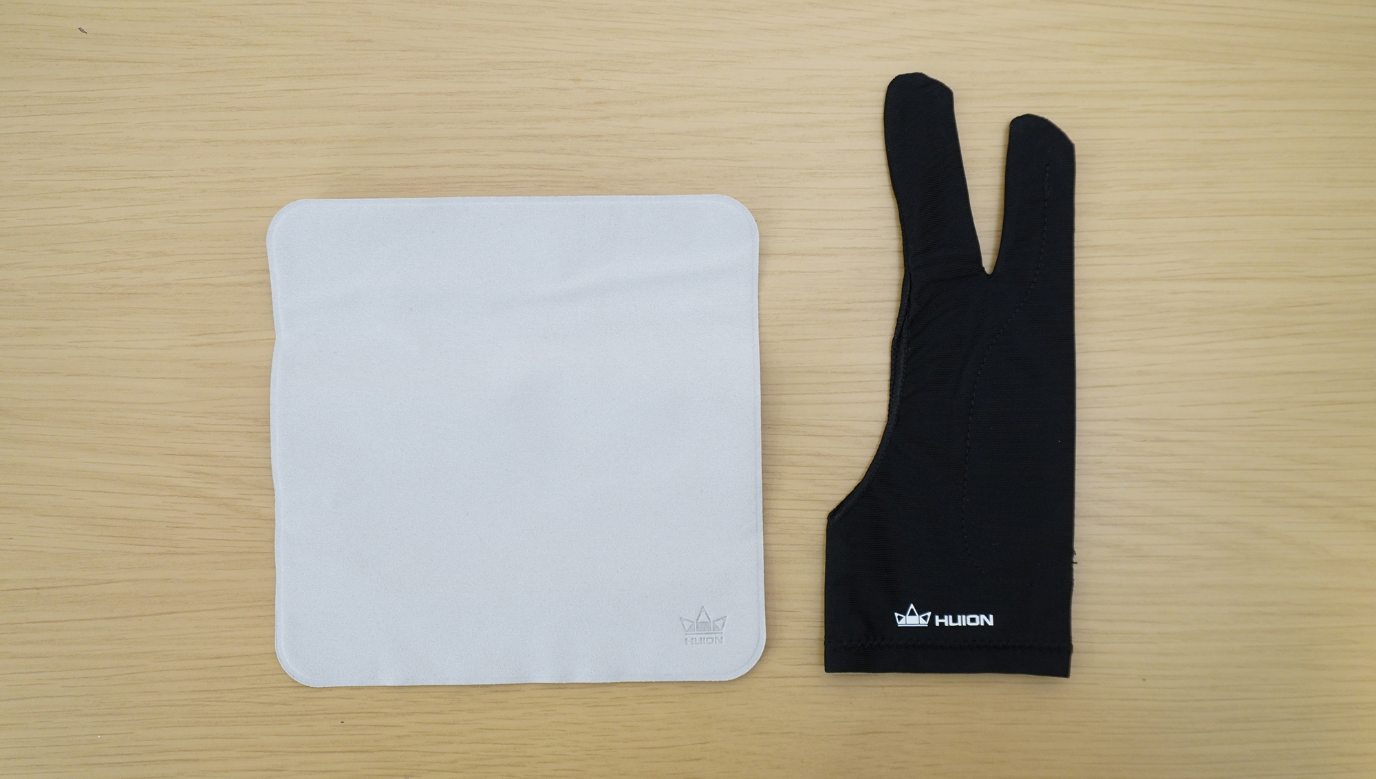 アーティストグローブとクリーニングクロス