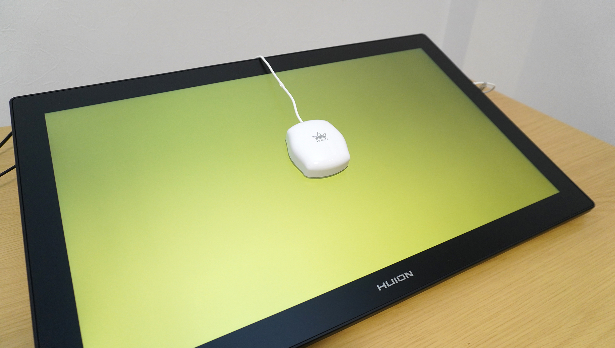 キャリブレーション中の画面