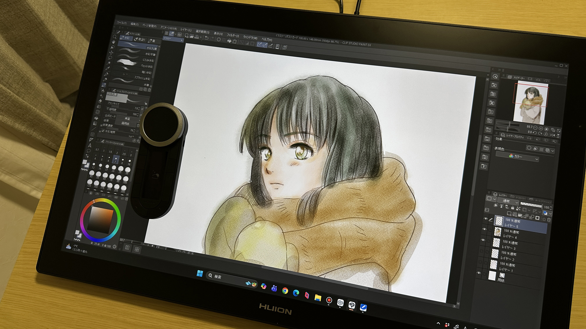 場所と予算があるなら、サイズの大きな「Kamvas Pro 27 (144Hz)」が便利