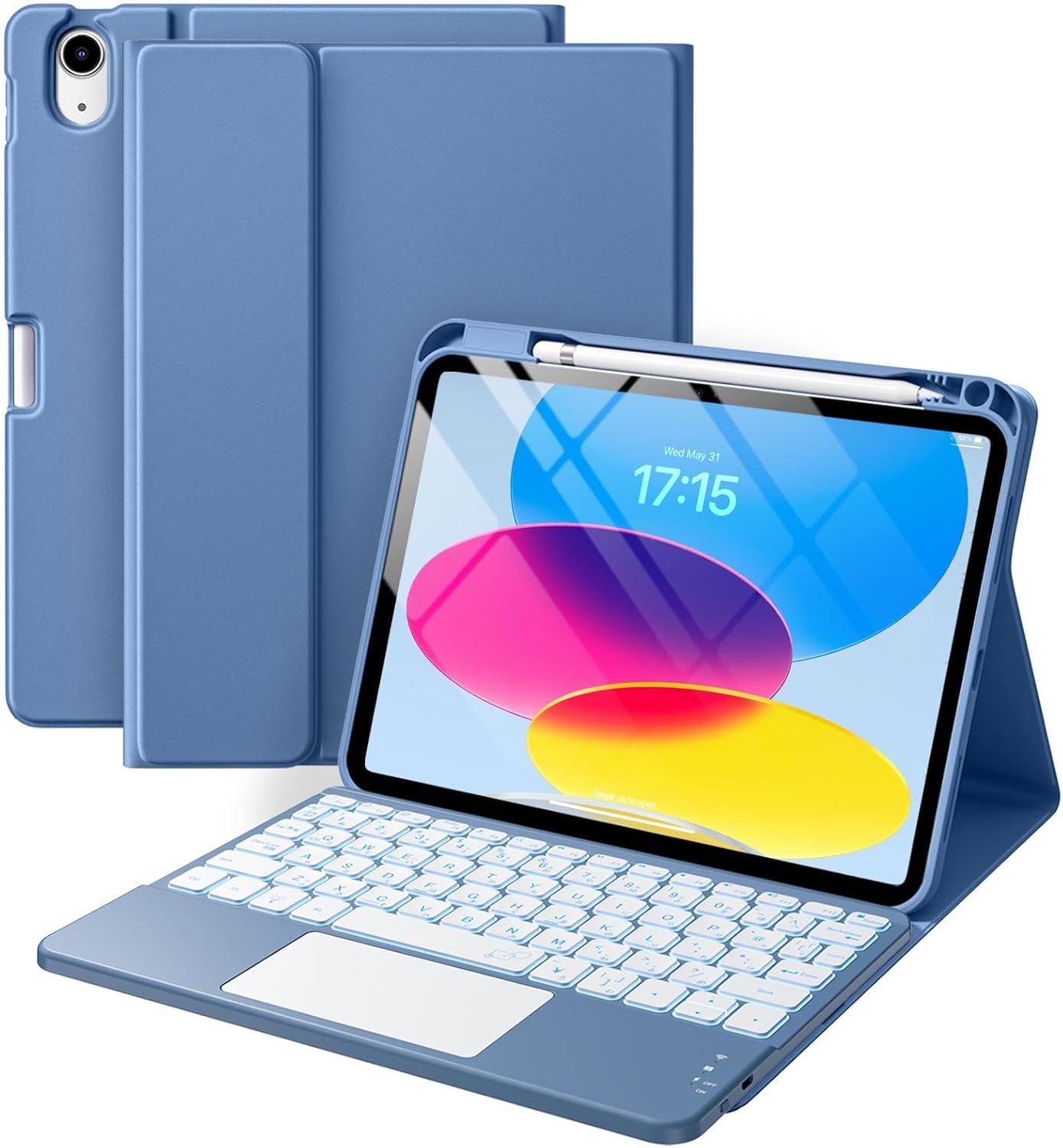 HETHOT iPad用 キーボード付きケース