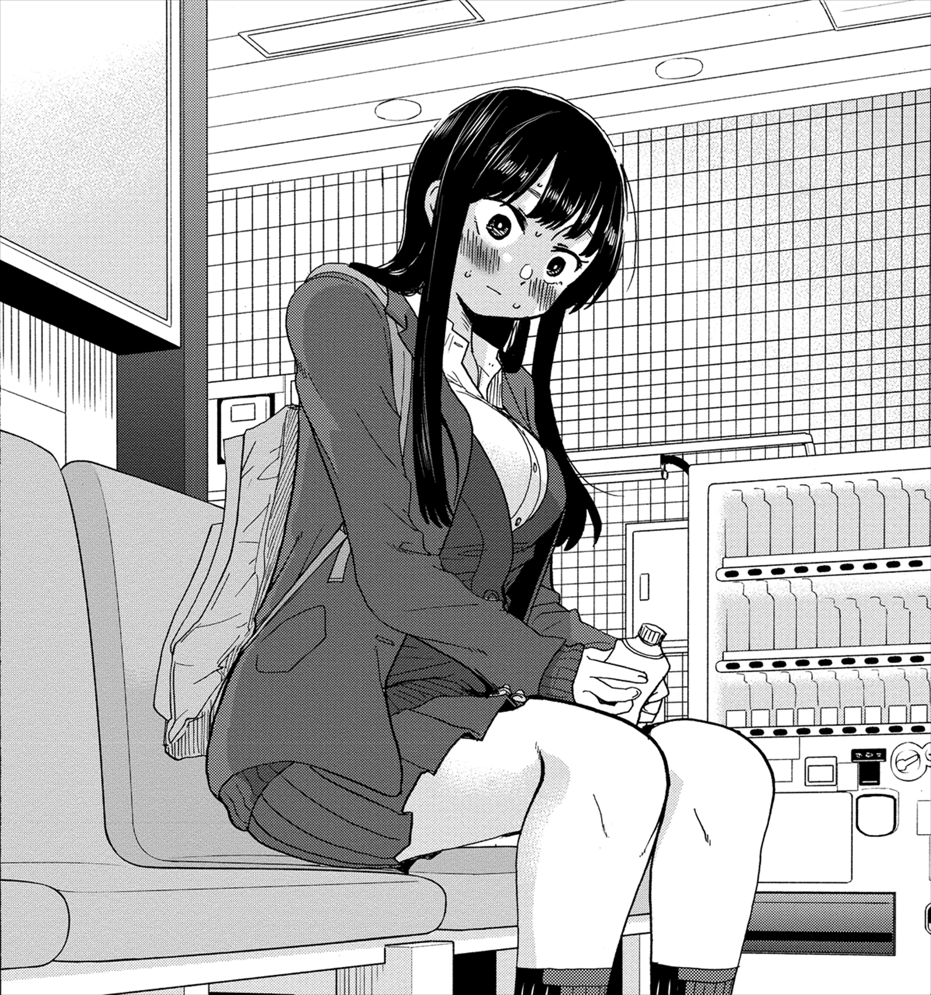 市川のさりげない行為が山田の心を動かす　画像は「僕の心のヤバイやつ」2巻　Karte.27「僕らははぐれた」4ページ1コマ目