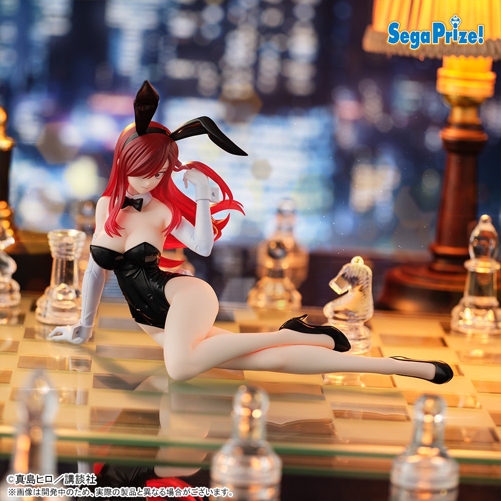 『FAIRY TAIL』連載20周年を記念して、妖精の尻尾最強の女魔導士「エルザ・スカーレット」がフィギュア化決定！セガオリジナルブランド“Yumemirize（ユメミライズ）”から、普段着とは違うバニー衣装に身を包んだ「エルザ・スカーレット」を立体化！プライズ商品として全国のゲームセンターで2026年秋頃から展開予定