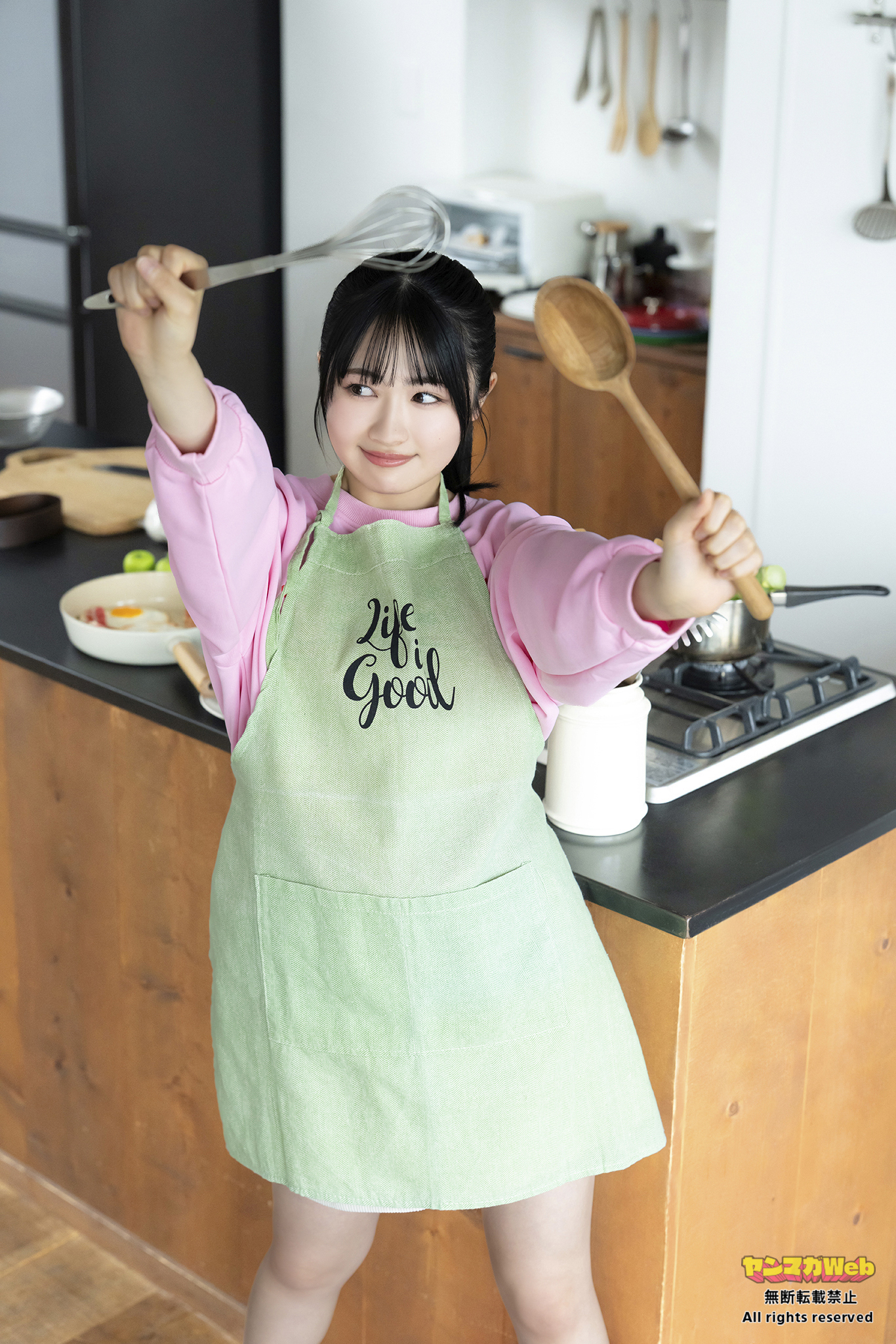 「ミスマガのアソビバ！春のおうちデート！」より晴こころさん