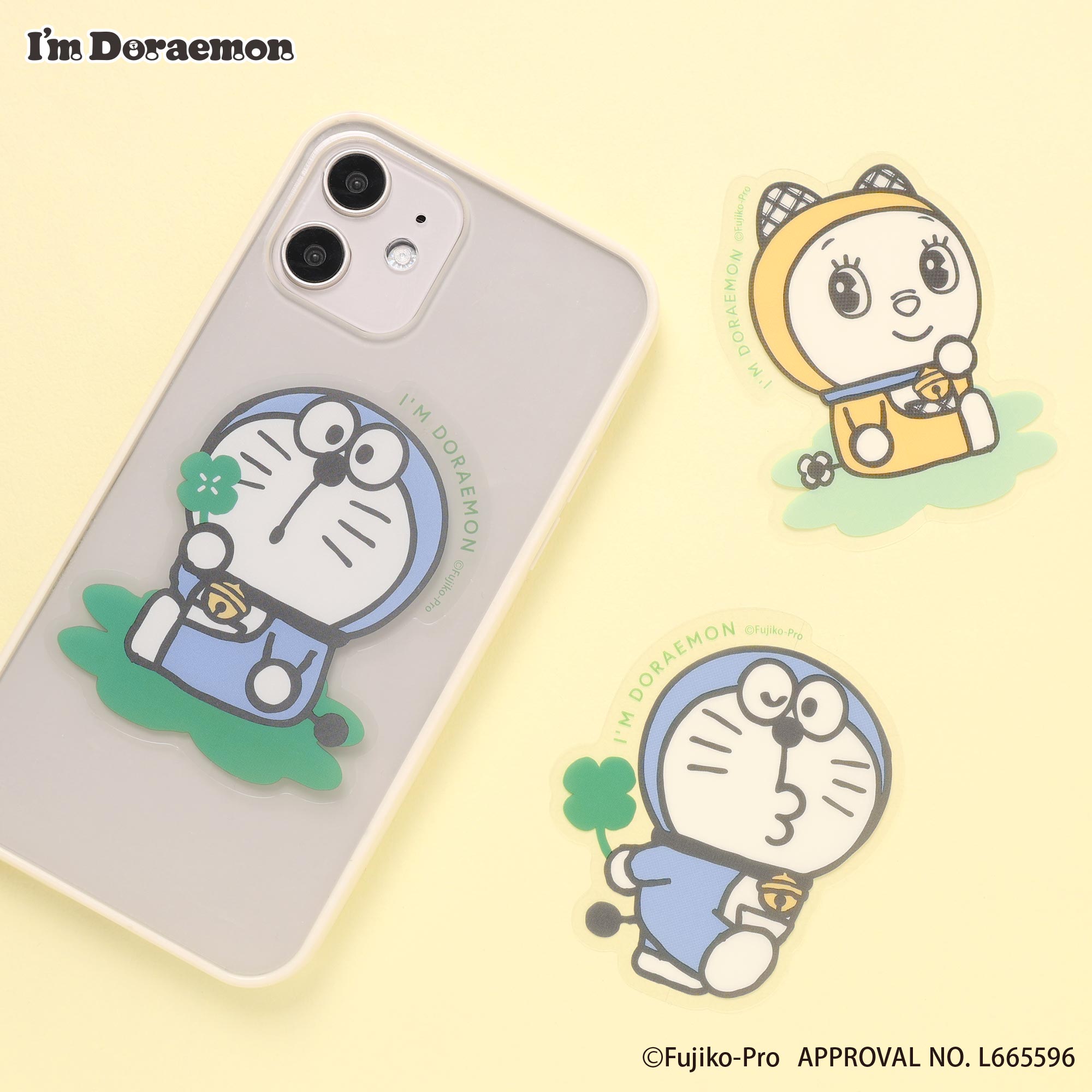 クリアステッカー 全3種 各385円