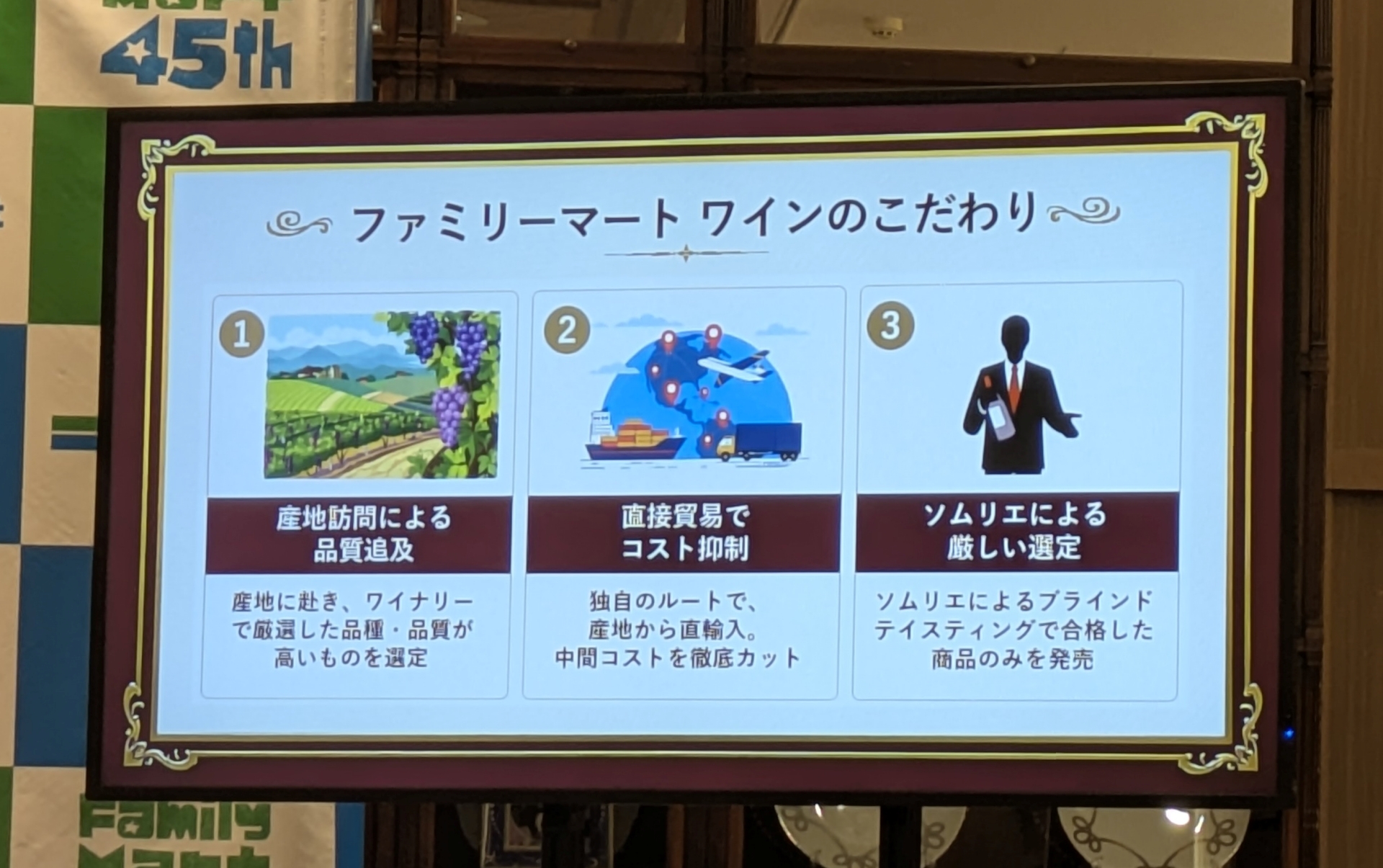 酒類の市場とファミリーマートの現況