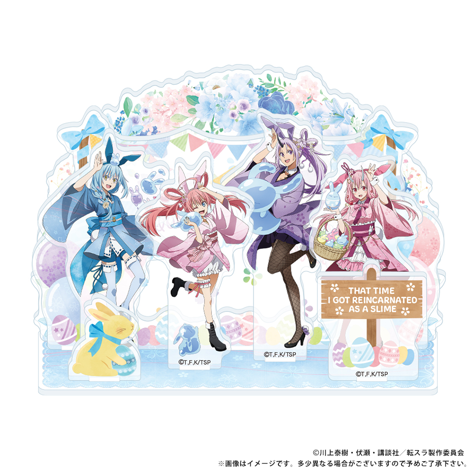 アニメ「転生したらスライムだった件」 和風バニーver. 描き下ろしアクリルジオラマ 4,070円