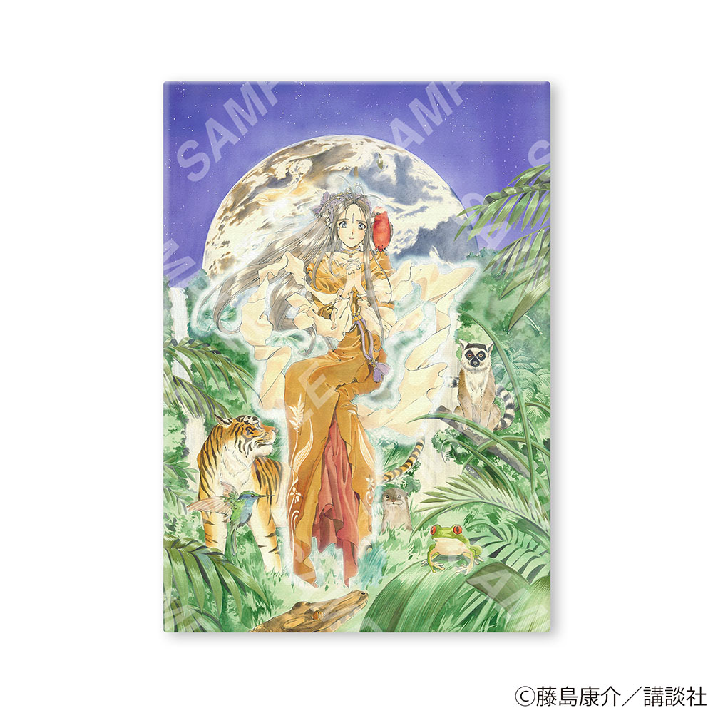 イラストをキャンバス生地に高精細に印刷した存在感のあるアート商品