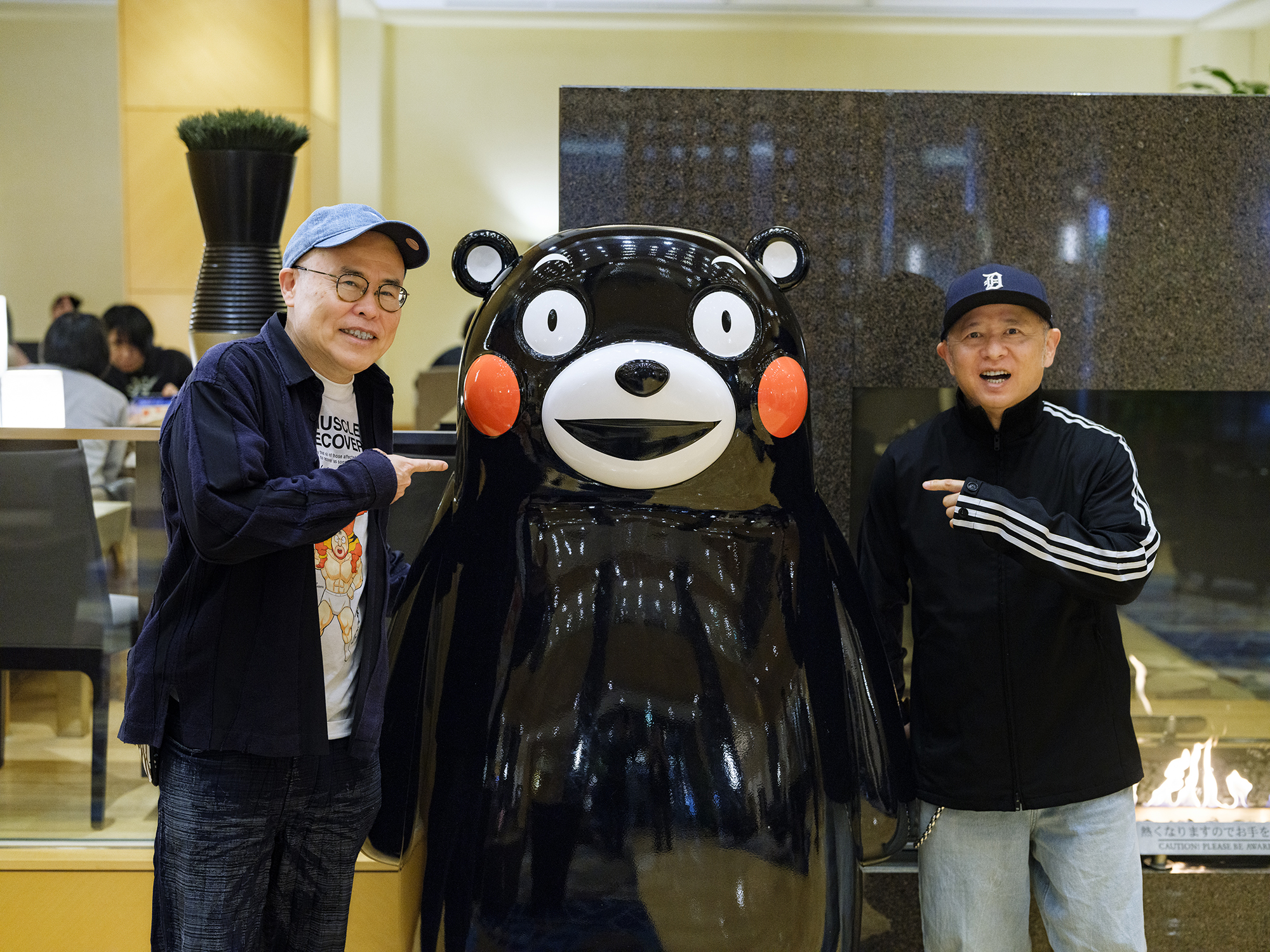 ゆでたまご（中井義則氏（左）、嶋田隆司氏（右））