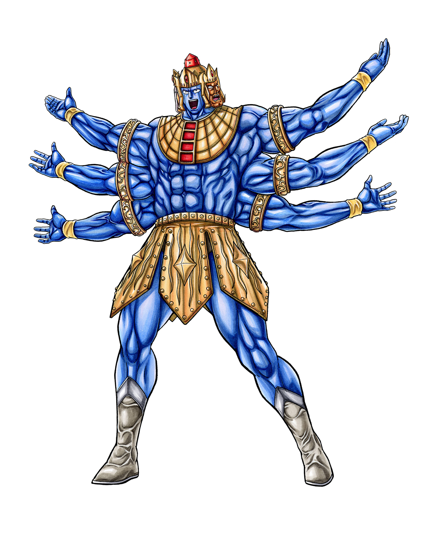 アシュラマン (C) ゆでたまご／集英社