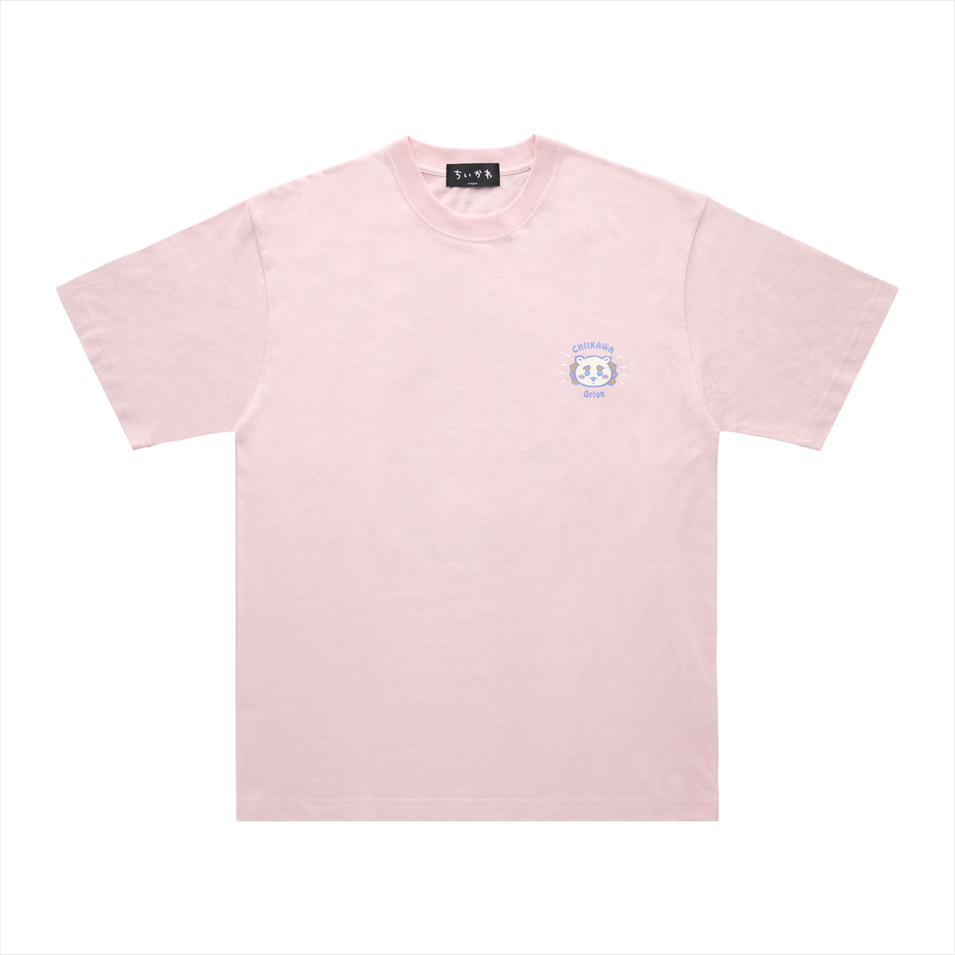 ちいかわ×オリオンビール シーサーのおみやげやさん Tシャツ　ライトピンク_SHISA