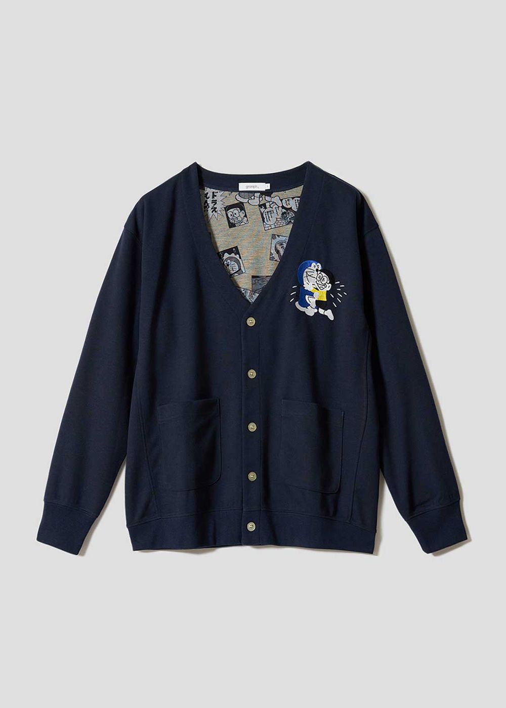 帰ってきたドラえもん｜ダブルフェイスカーディガン 価格：6,900円