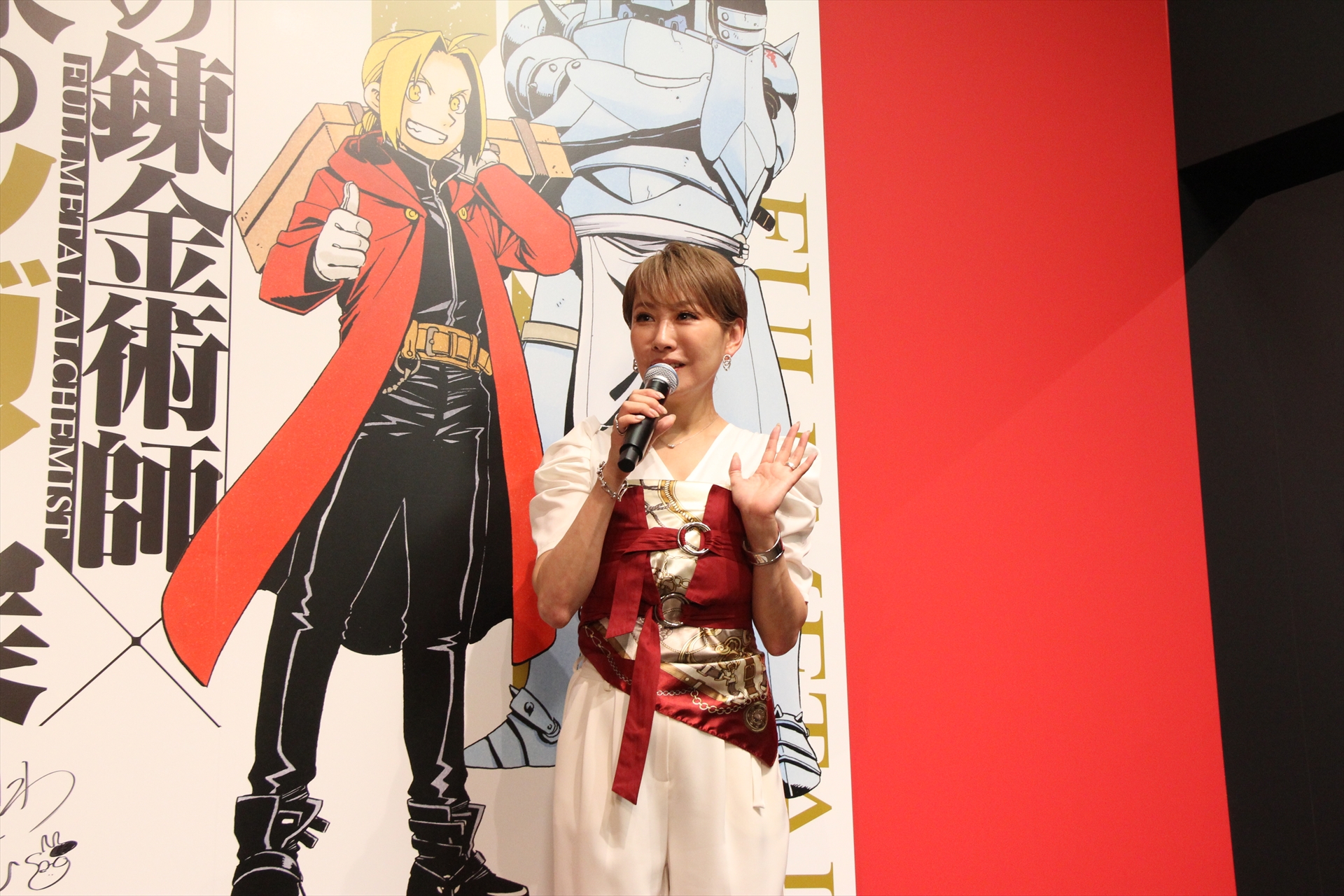 プレス会見に駆けつけてくれた朴さんと宮本さんは、質問に和気あいあいと答えてくれていた