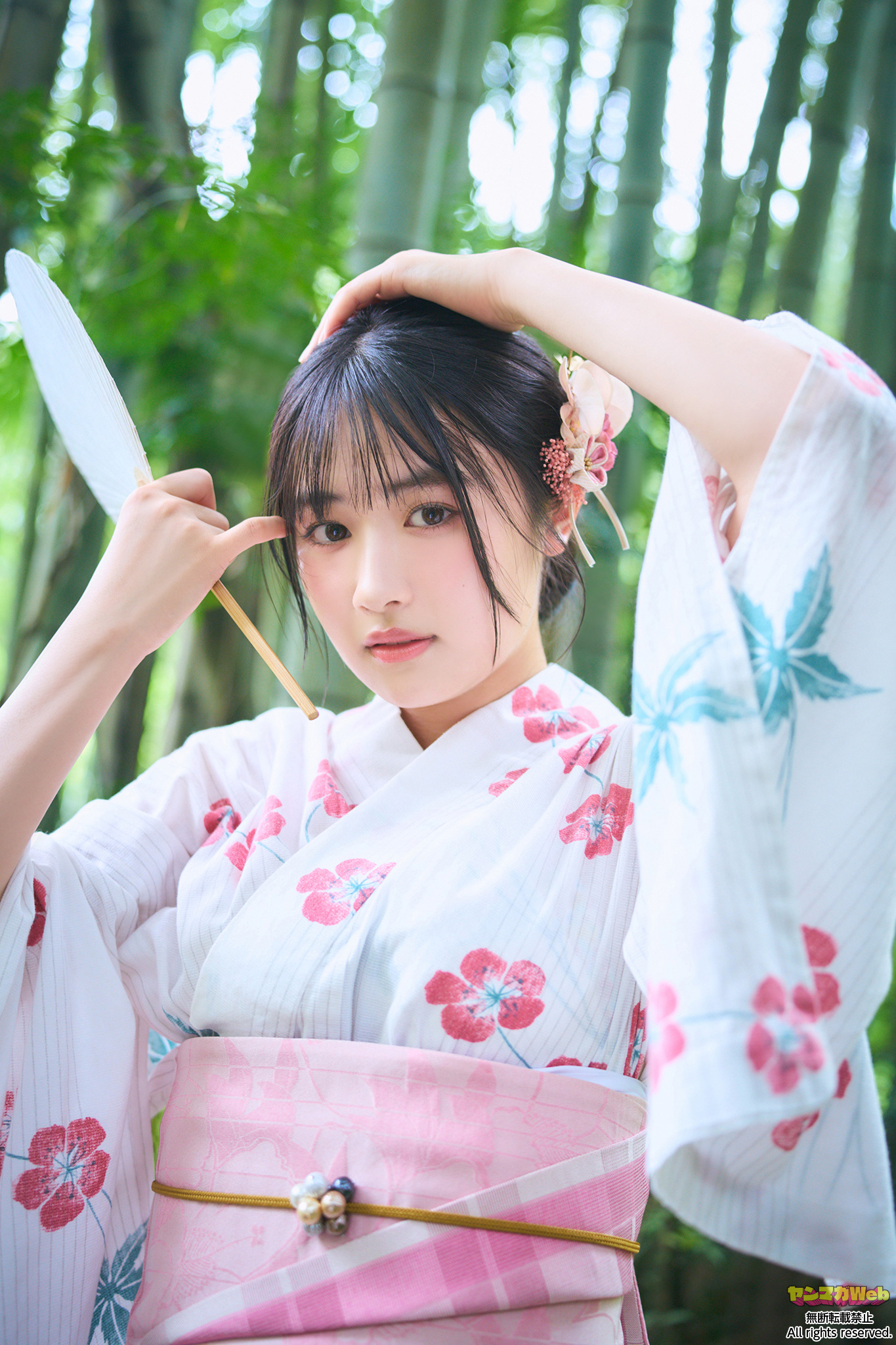「ミスマガのアソビバ！浴衣で夏祭り」より晴こころさん