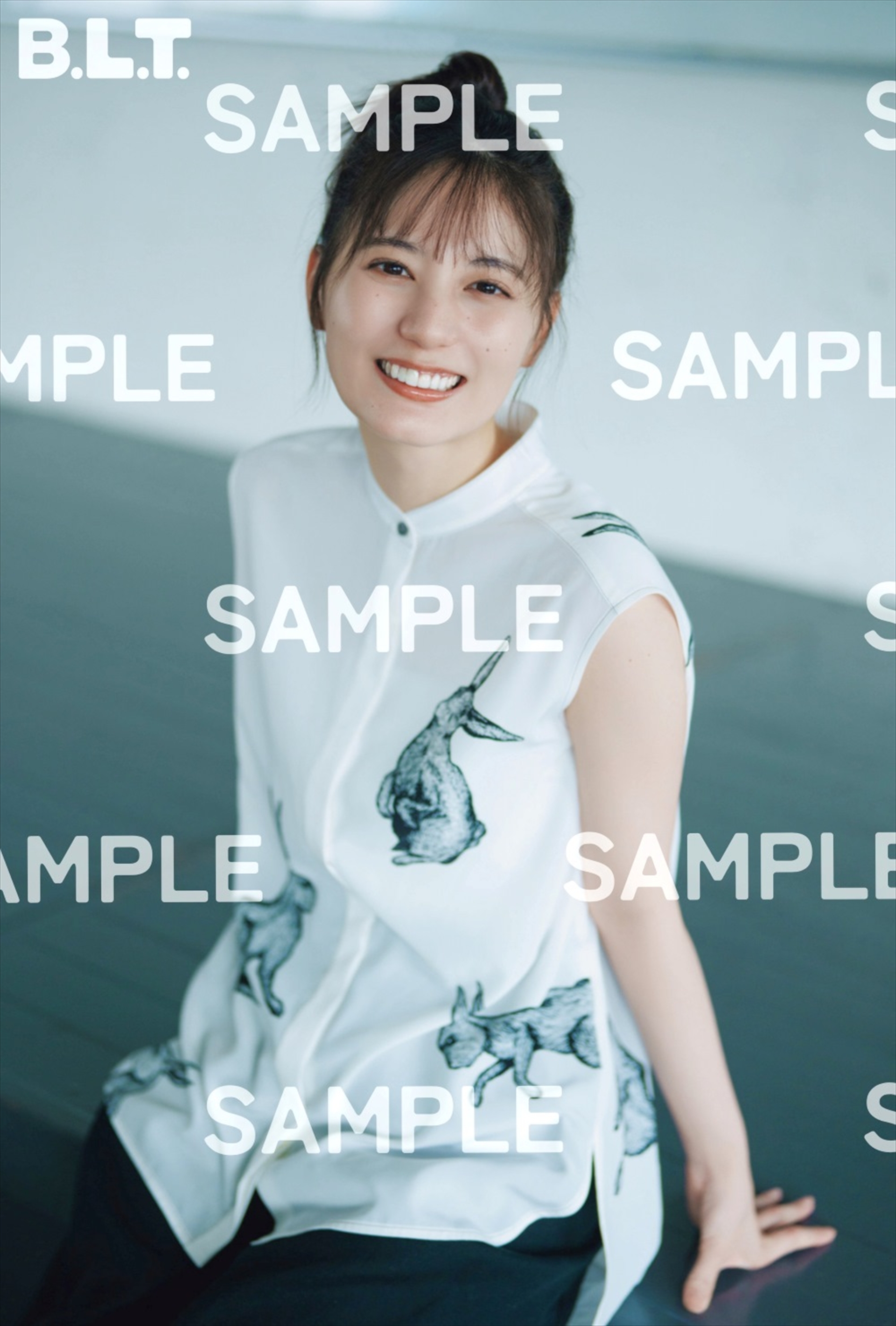 「B.L.T.2026年10月号」HMV購入特典ポストカード【小坂菜緒（日向坂46）B】