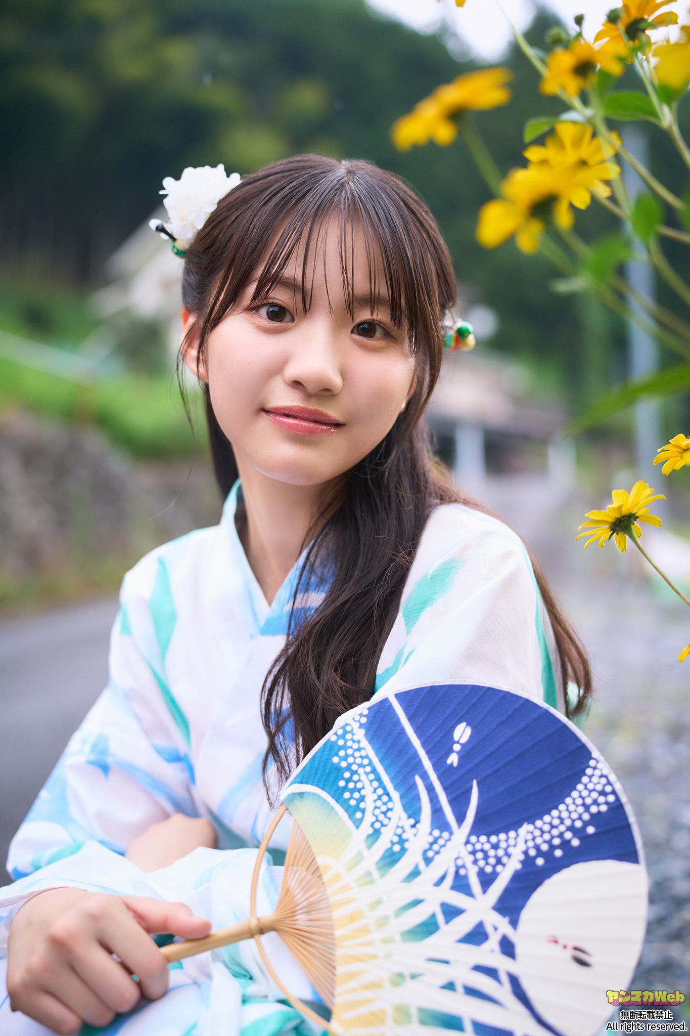 「ミスマガのアソビバ！浴衣で夏祭り」より永岡ゆきねさん