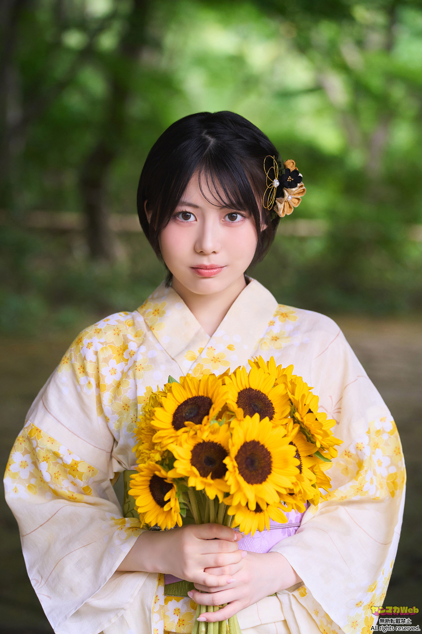 「ミスマガのアソビバ！浴衣で夏祭り」より冨永実里さん