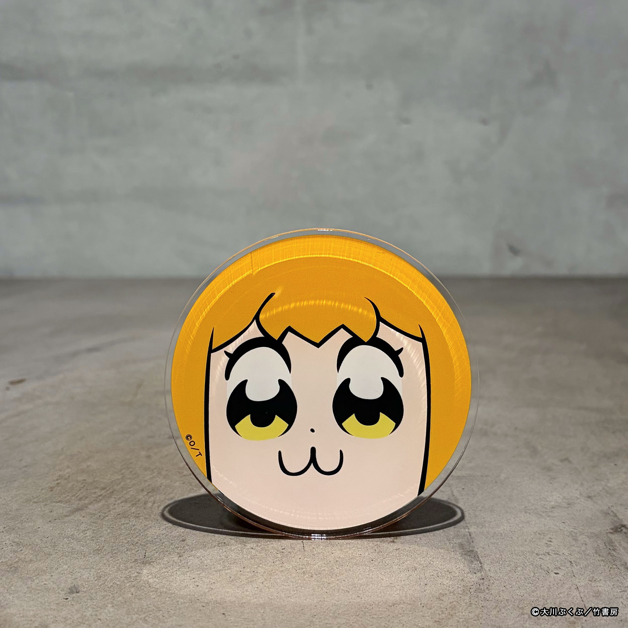 【ポプテピピック】アクリルコースター・ポプ子のカオ